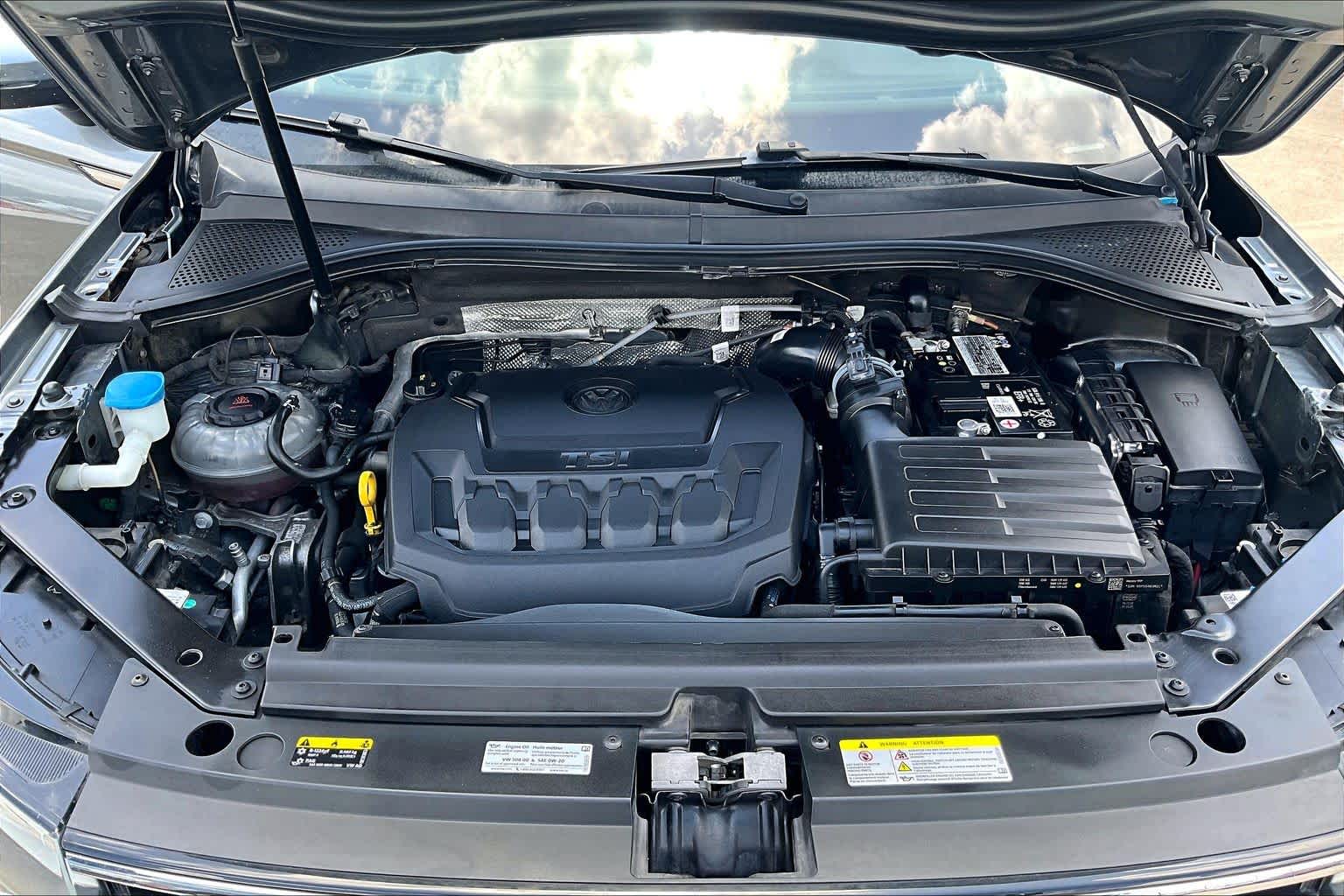 2023 Volkswagen Tiguan S Platinum Gray Metallic at Friendly Ford Crosby