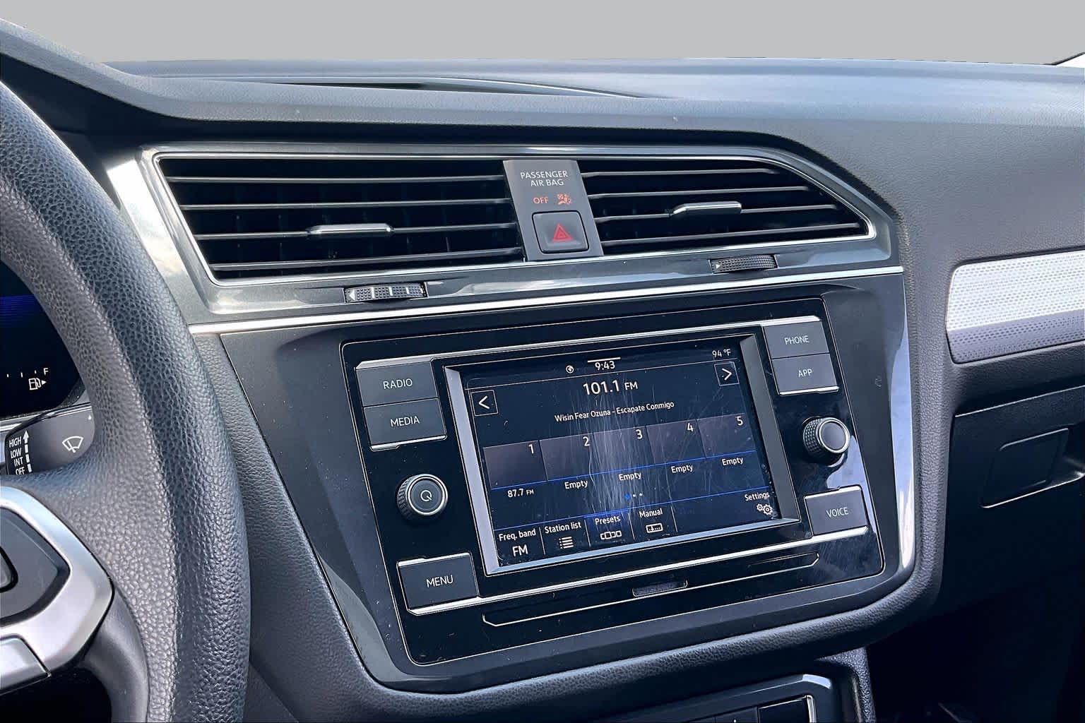 2023 Volkswagen Tiguan S Platinum Gray Metallic at Friendly Ford Crosby