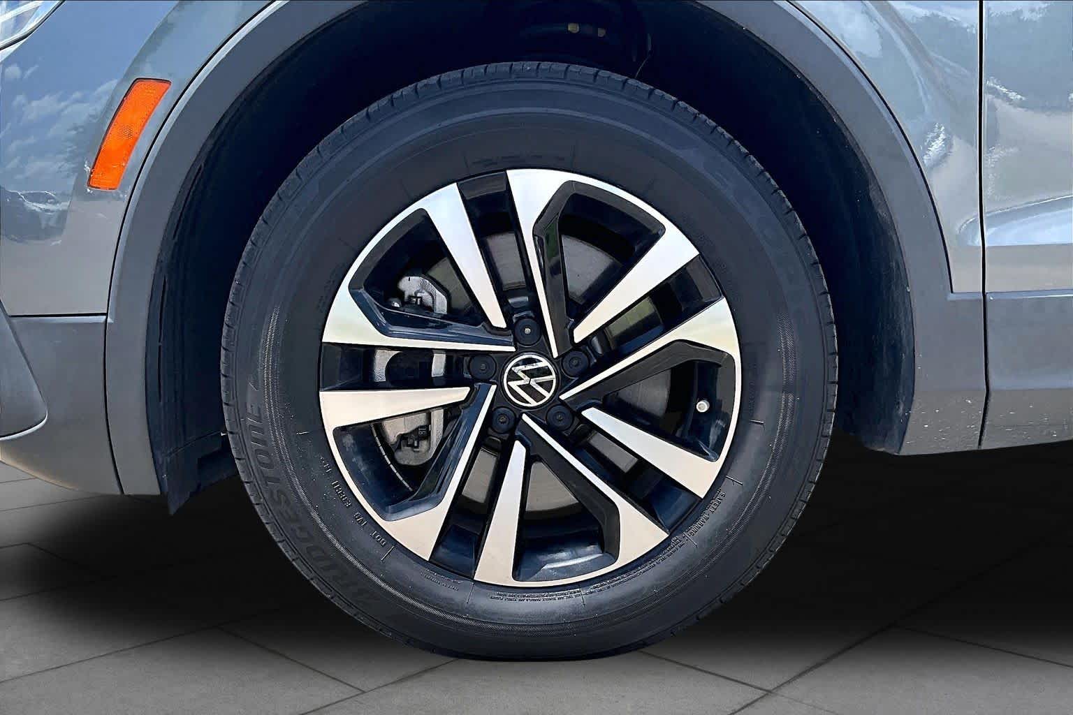 2023 Volkswagen Tiguan S Platinum Gray Metallic at Friendly Ford Crosby