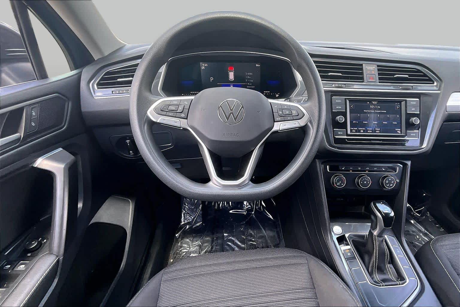 2023 Volkswagen Tiguan S Platinum Gray Metallic at Friendly Ford Crosby