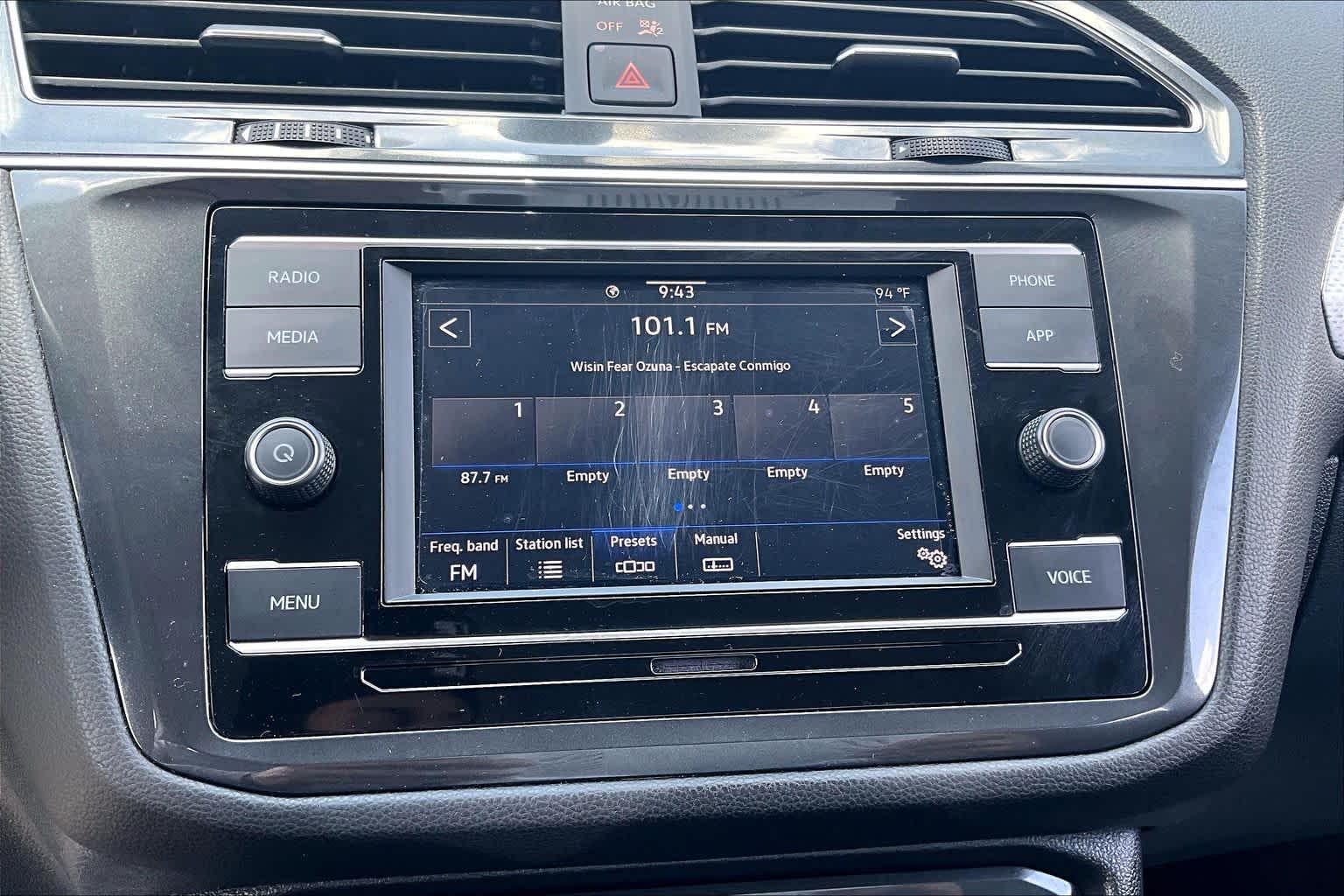2023 Volkswagen Tiguan S Platinum Gray Metallic at Friendly Ford Crosby