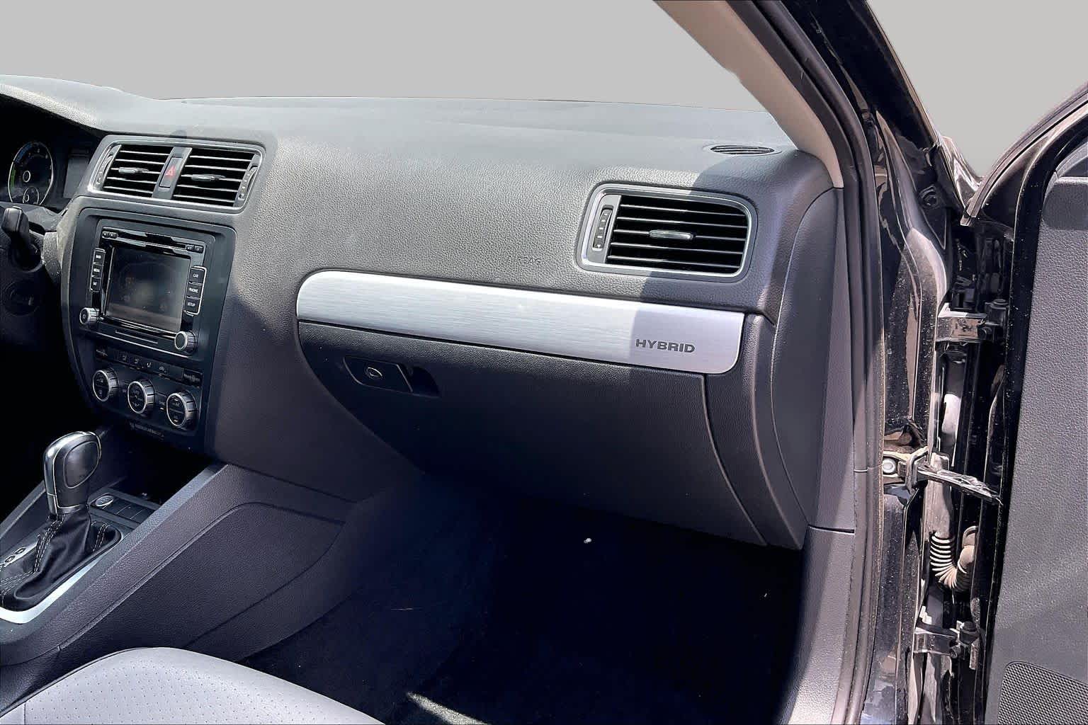 2013 Volkswagen Jetta Hybrid SE Deep Black Metallic at Tomball Ford