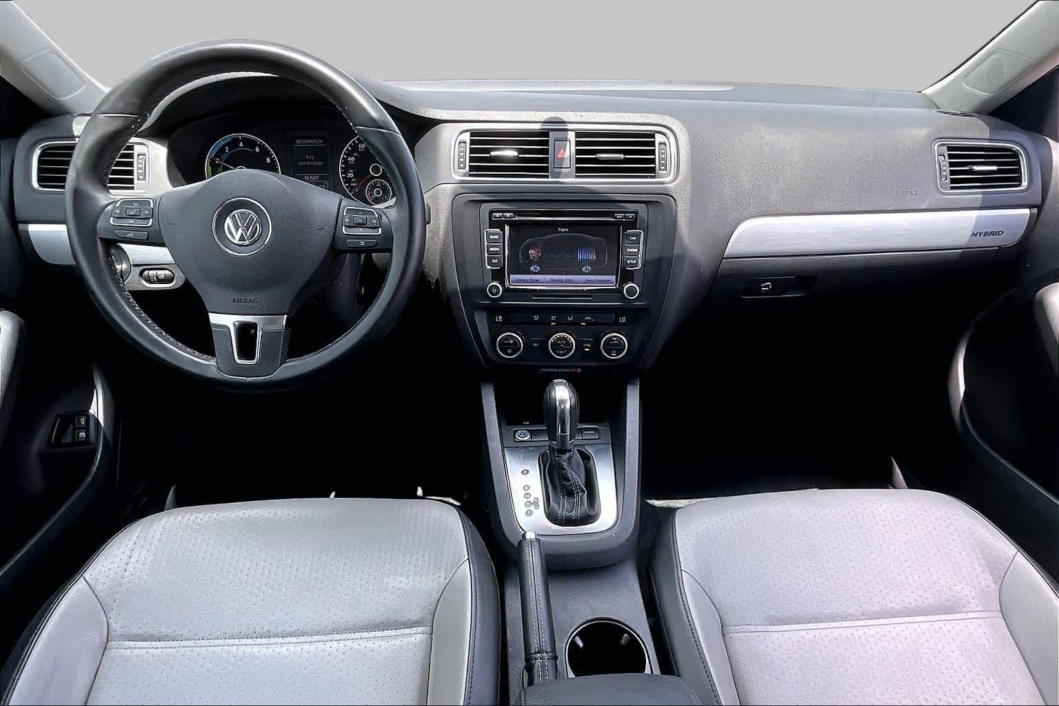 2013 Volkswagen Jetta Hybrid SE Deep Black Metallic at Tomball Ford
