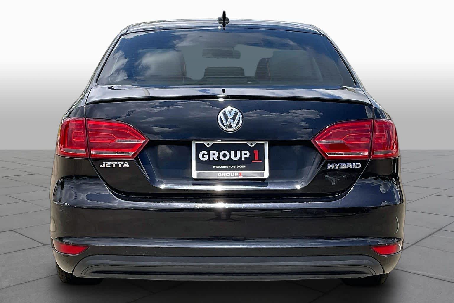 2013 Volkswagen Jetta Hybrid SE Deep Black Metallic at Tomball Ford