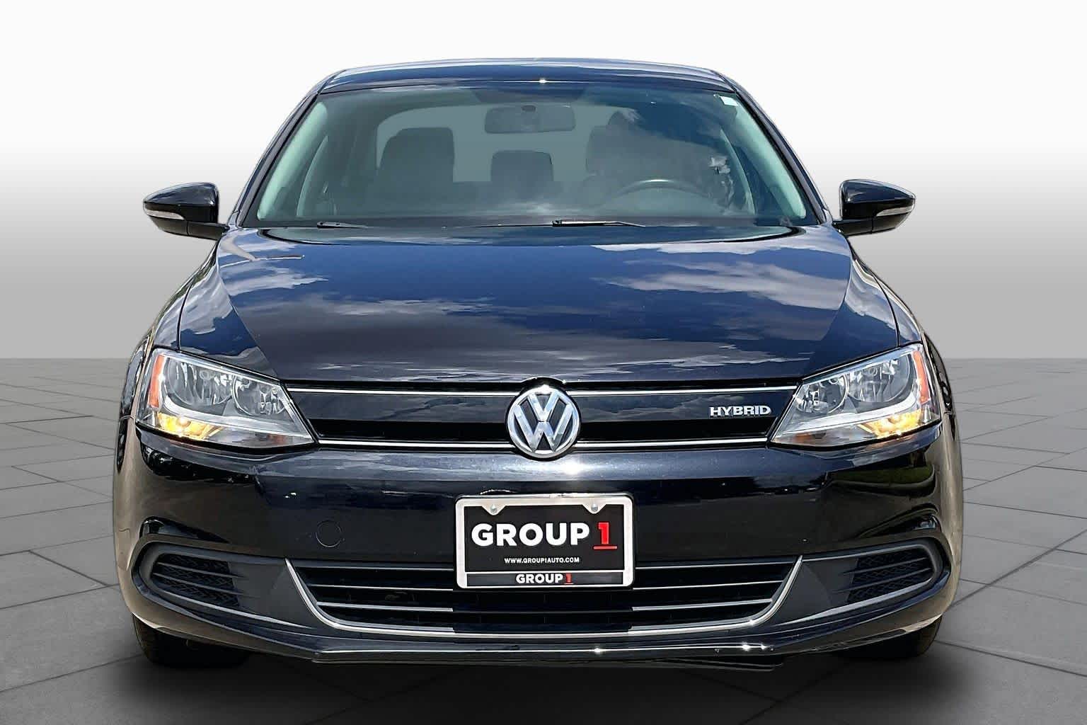 2013 Volkswagen Jetta Hybrid SE Deep Black Metallic at Tomball Ford