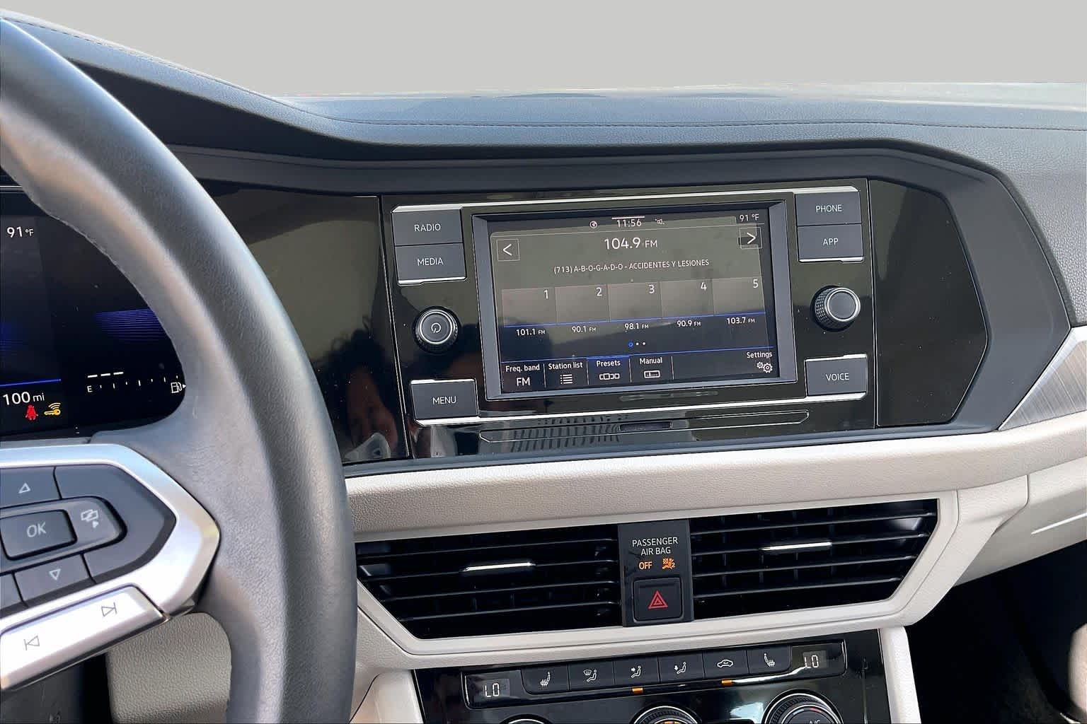 2024 Volkswagen Jetta SE Opal White Pearl at Lone Star Chevrolet