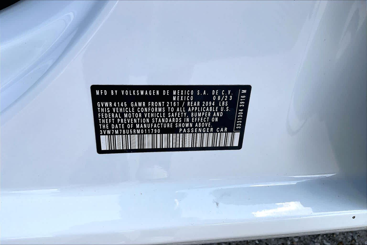 2024 Volkswagen Jetta SE Opal White Pearl at Lone Star Chevrolet