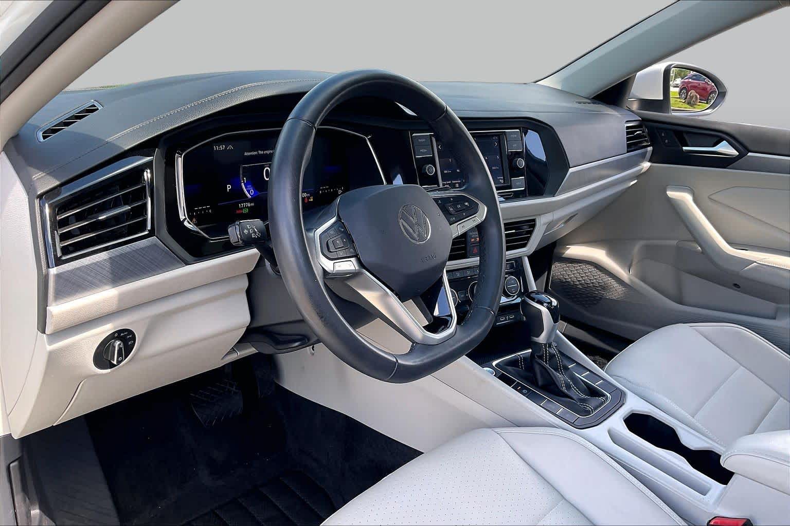 2024 Volkswagen Jetta SE Opal White Pearl at Lone Star Chevrolet