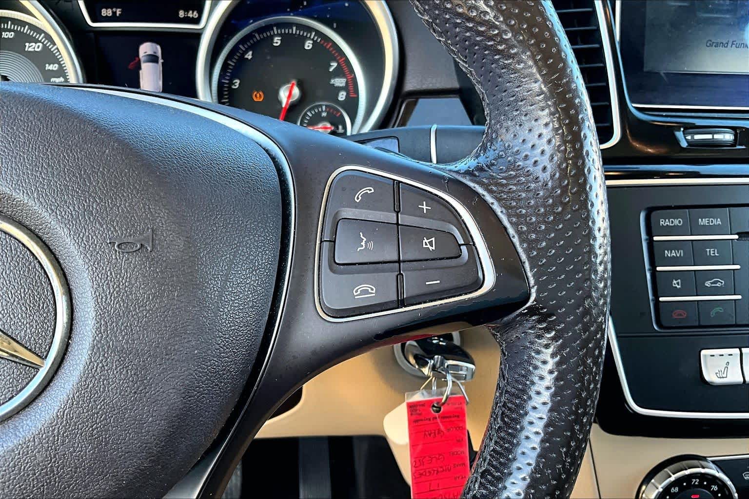 2017 Mercedes-Benz GLE 350 GLE 350 Selenite Grey Metallic at Lexus Southwest Houston