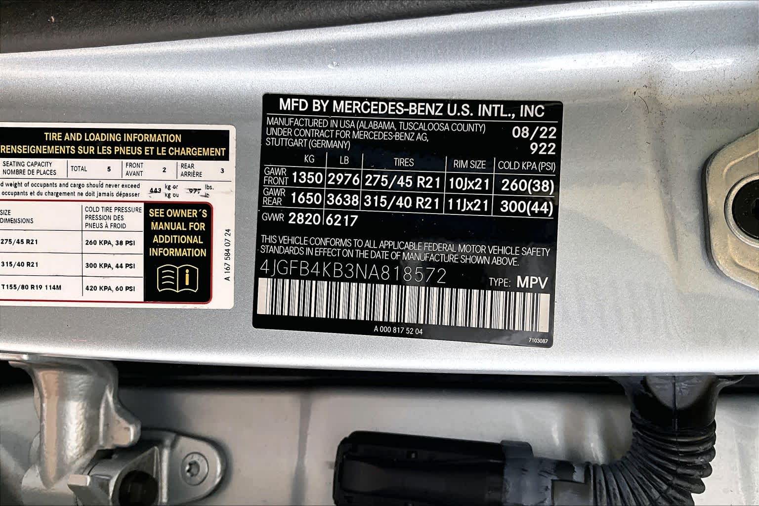 2022 Mercedes-Benz GLE 350 GLE 350 Cirrus Silver Metallic at Beck & Masten Kia