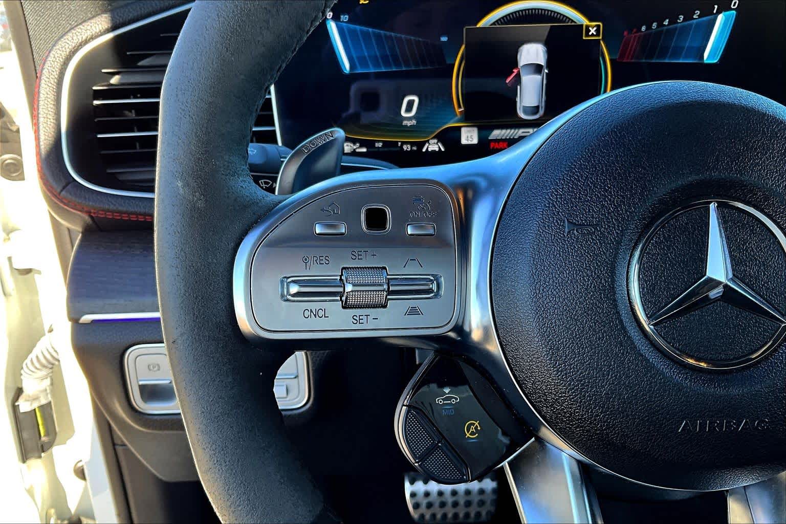 2023 Mercedes-Benz GLE AMG GLE 53 MANUFAKTUR Diamond White Metallic at AutoNation Toyota Gulf Fwy