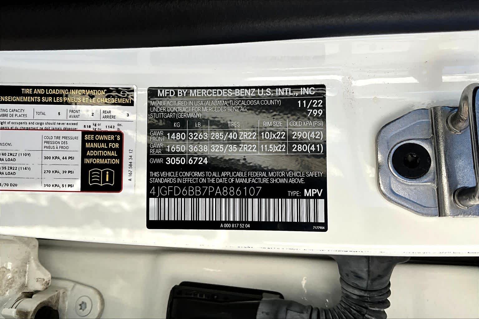 2023 Mercedes-Benz GLE AMG GLE 53 MANUFAKTUR Diamond White Metallic at AutoNation Toyota Gulf Fwy