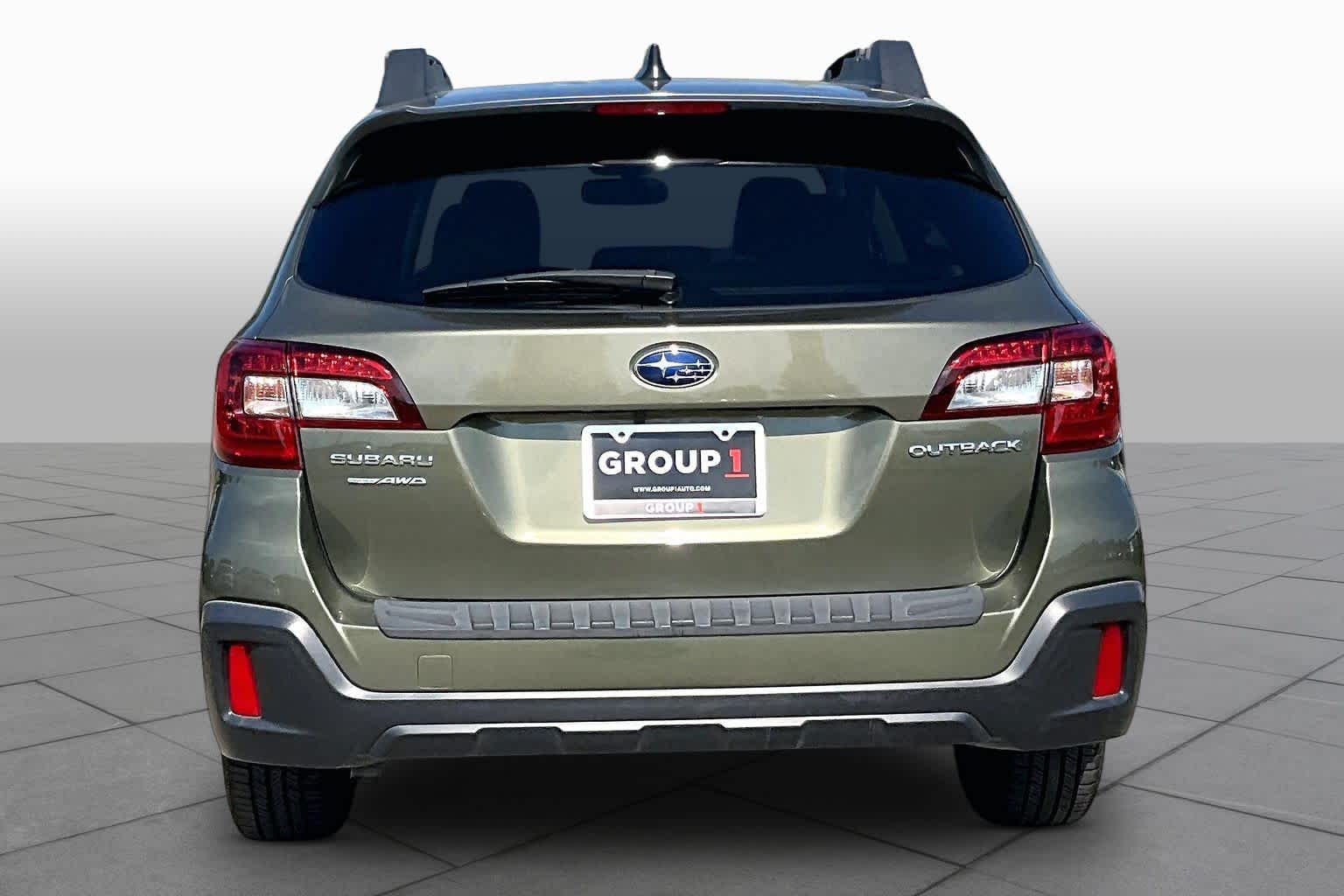 2018 Subaru Outback Limited Wilderness Green Metallic at Mac Haik Ford