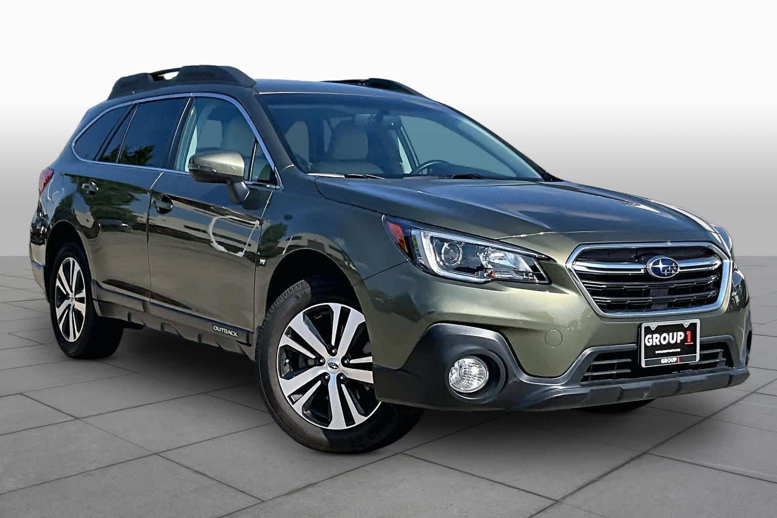 2018 Subaru Outback Limited Wilderness Green Metallic at Mac Haik Ford