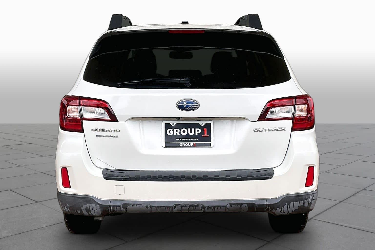 2015 Subaru Outback 2.5i Limited Crystal White Pearl at AutoNation USA Katy