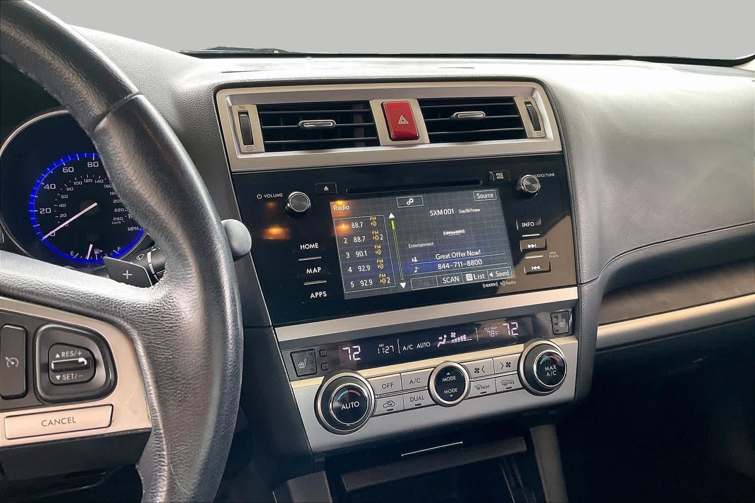 2015 Subaru Outback 2.5i Limited Crystal White Pearl at AutoNation USA Katy