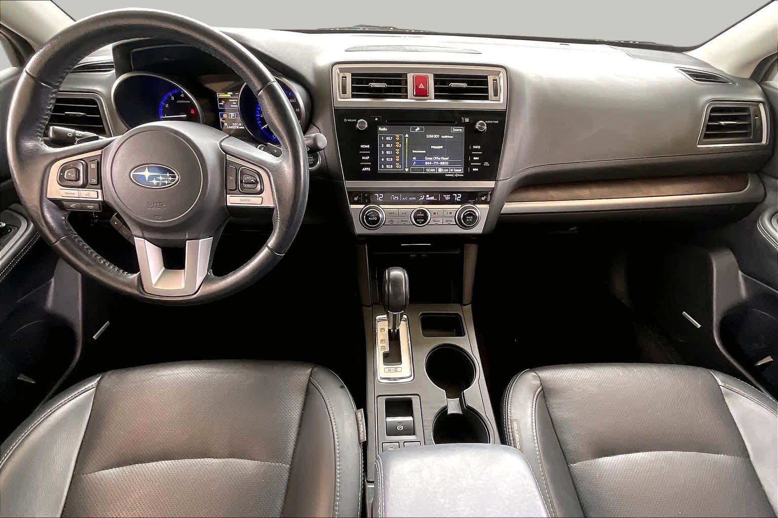 2015 Subaru Outback 2.5i Limited Crystal White Pearl at AutoNation USA Katy
