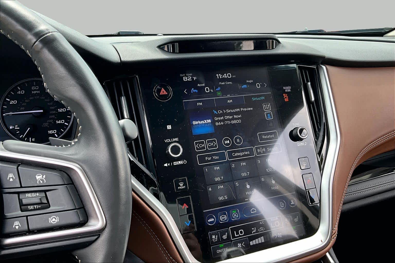 2024 Subaru Outback Touring Crystal Black Silica at Auto Boutique Texas