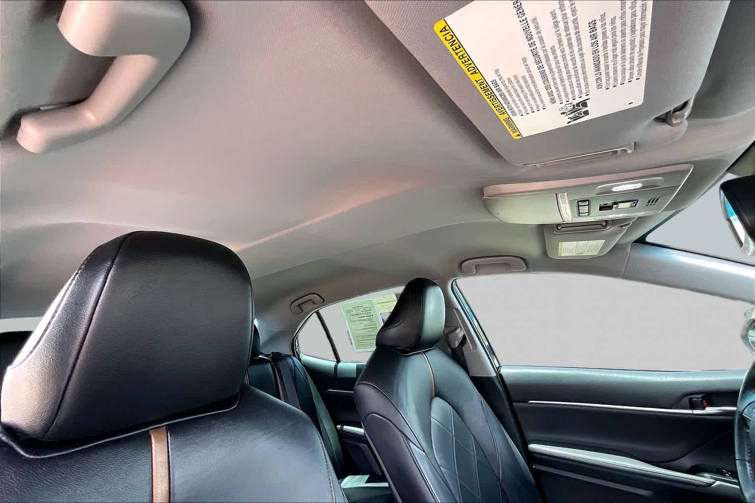 2019 Toyota Camry Hybrid XLE Midnight Black Metallic at Group 1 Toyota Southwest