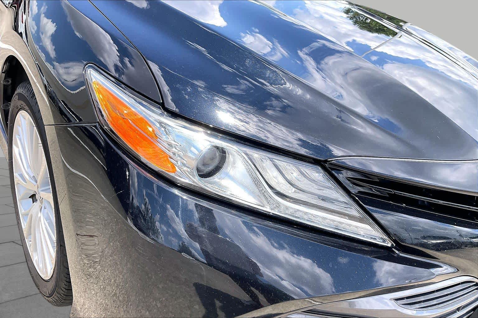 2019 Toyota Camry Hybrid XLE Midnight Black Metallic at Group 1 Toyota Southwest
