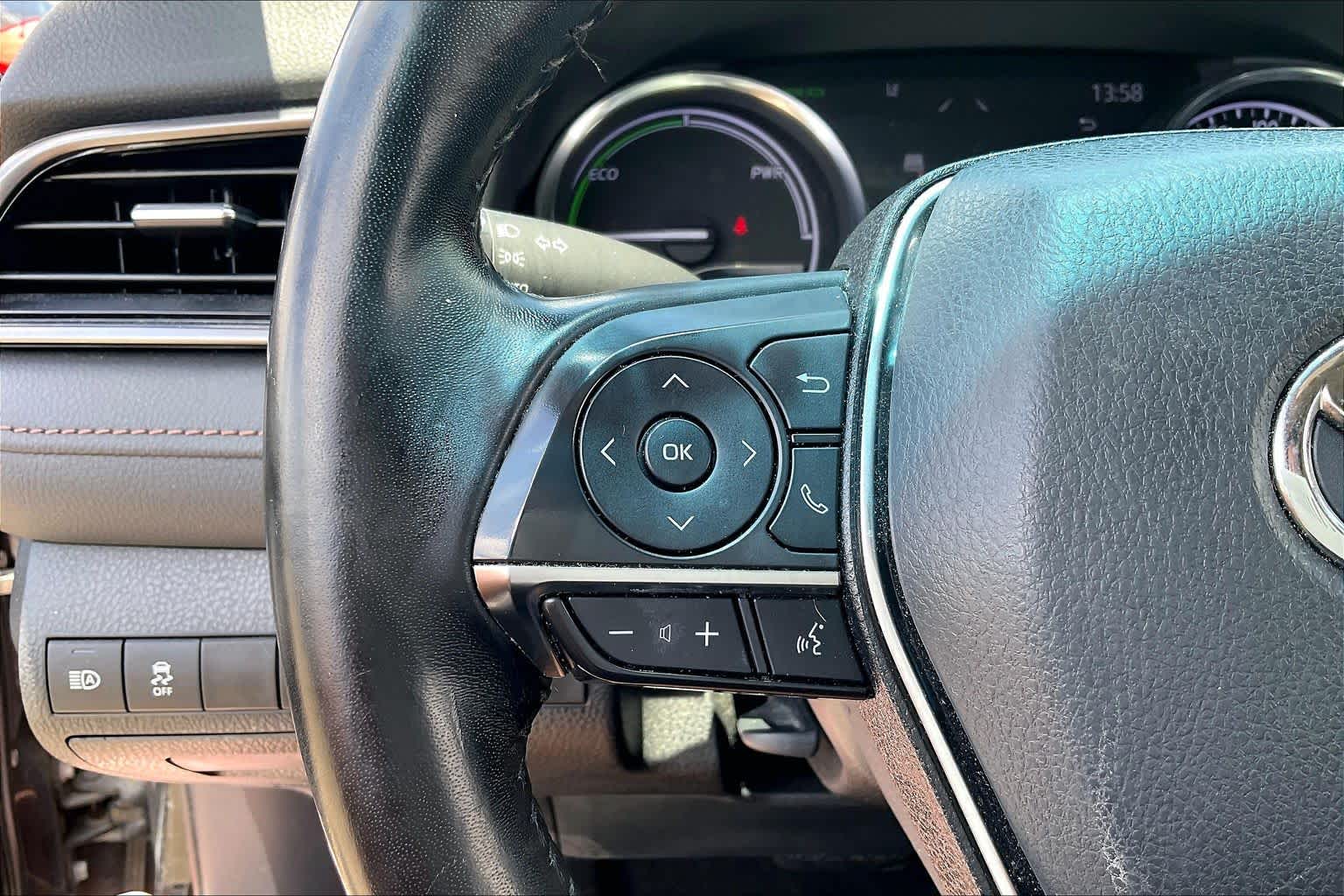 2019 Toyota Camry Hybrid XLE Midnight Black Metallic at Group 1 Toyota Southwest