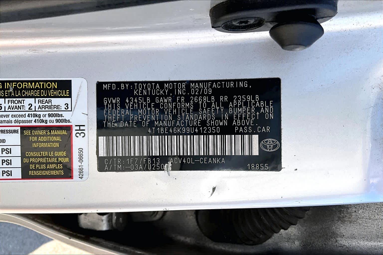 2009 Toyota Camry photo 31 of 31