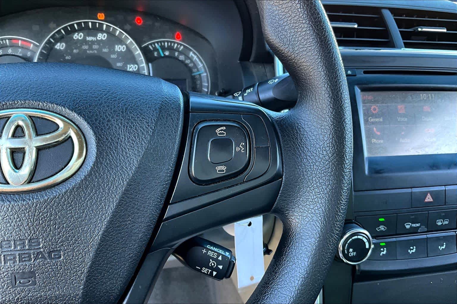 2015 Toyota Camry LE Cosmic Gray Mica at AutoNation USA Katy