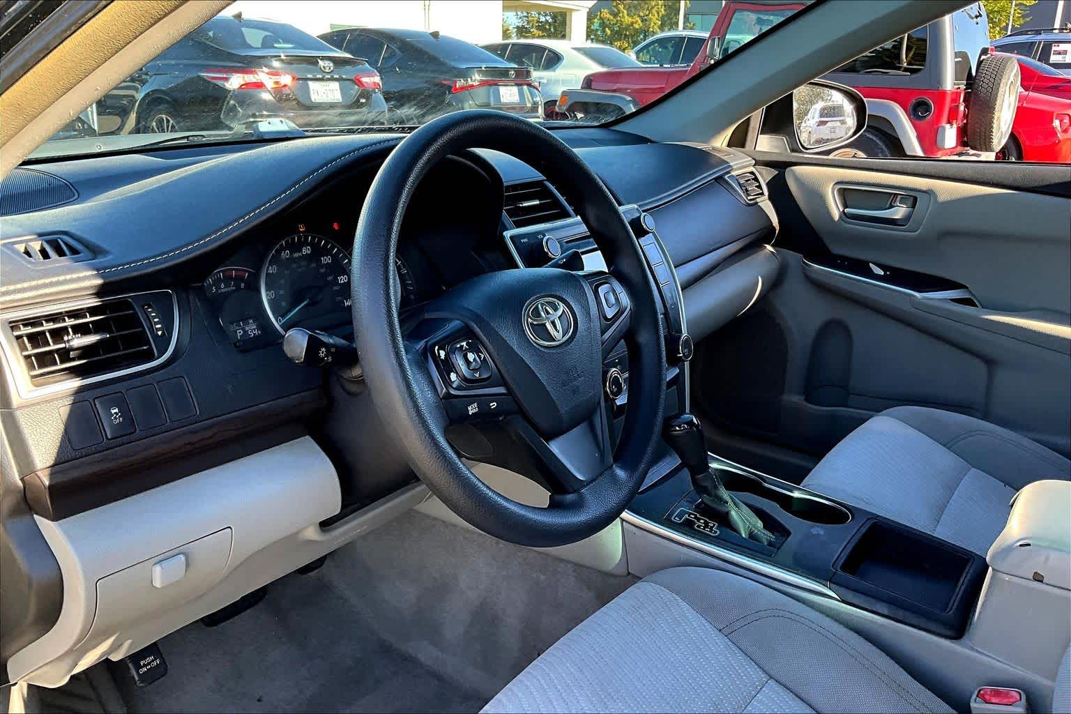 2015 Toyota Camry LE Cosmic Gray Mica at AutoNation USA Katy
