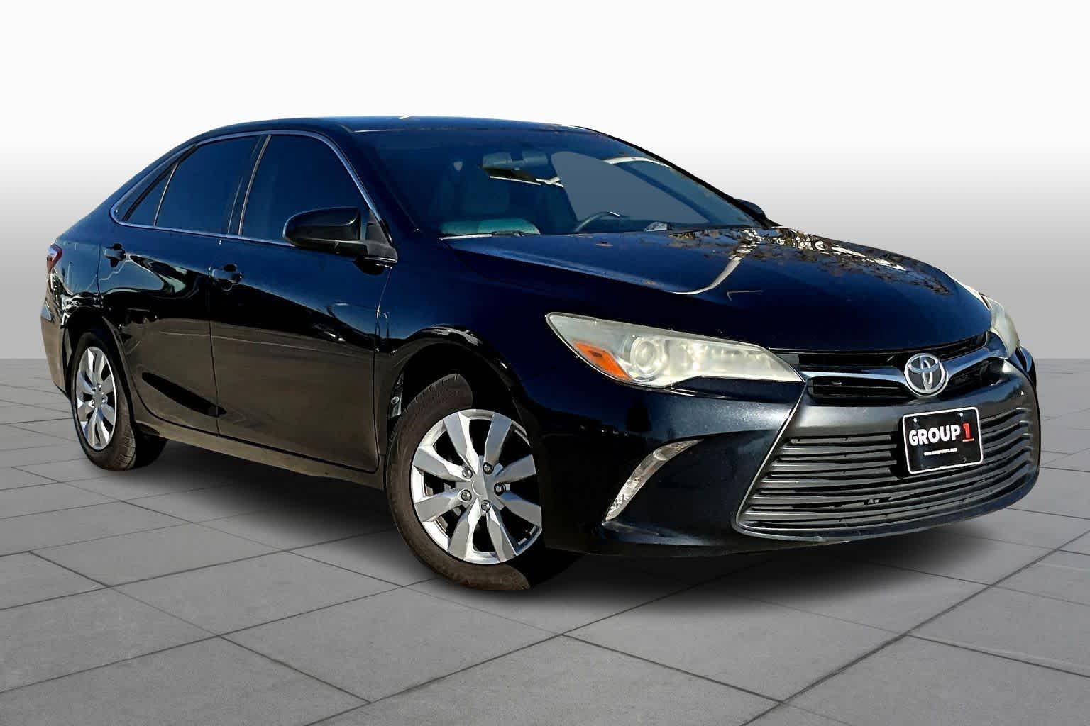 2015 Toyota Camry LE Cosmic Gray Mica at AutoNation USA Katy