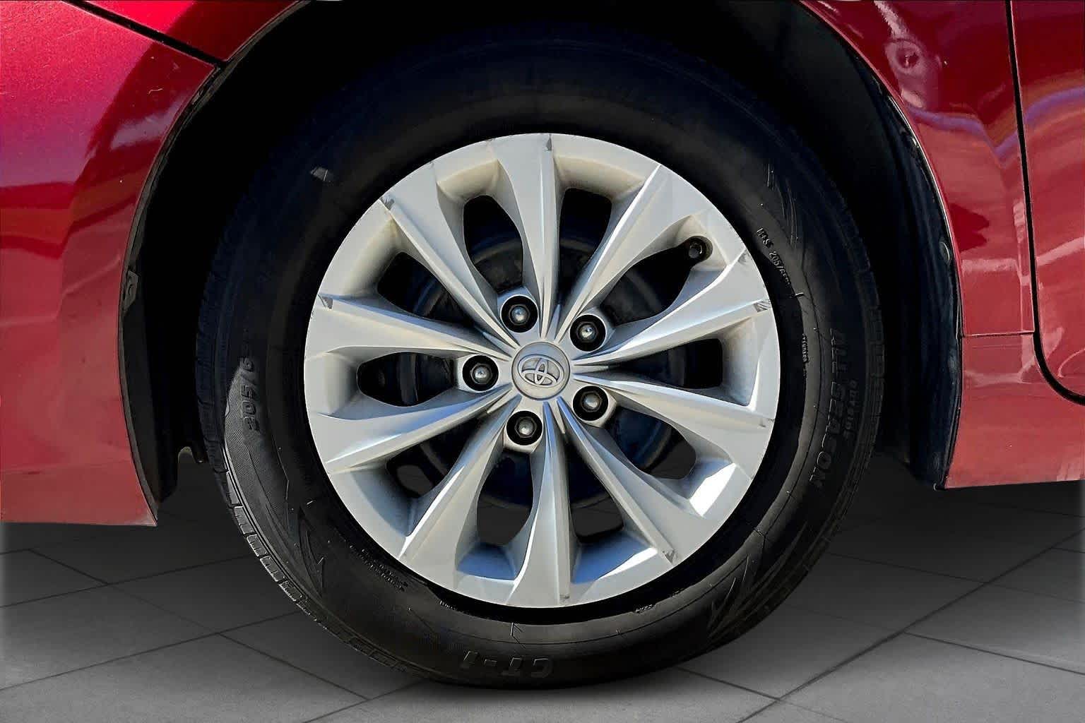 2015 Toyota Camry LE Ruby Flare Pearl at Sterling McCall Lexus