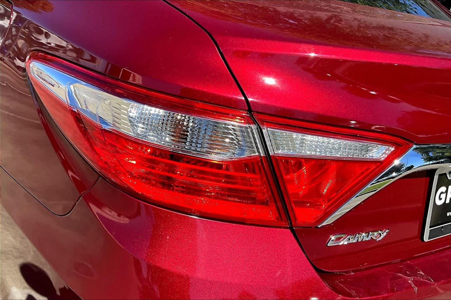 2015 Toyota Camry LE Ruby Flare Pearl at Sterling McCall Lexus