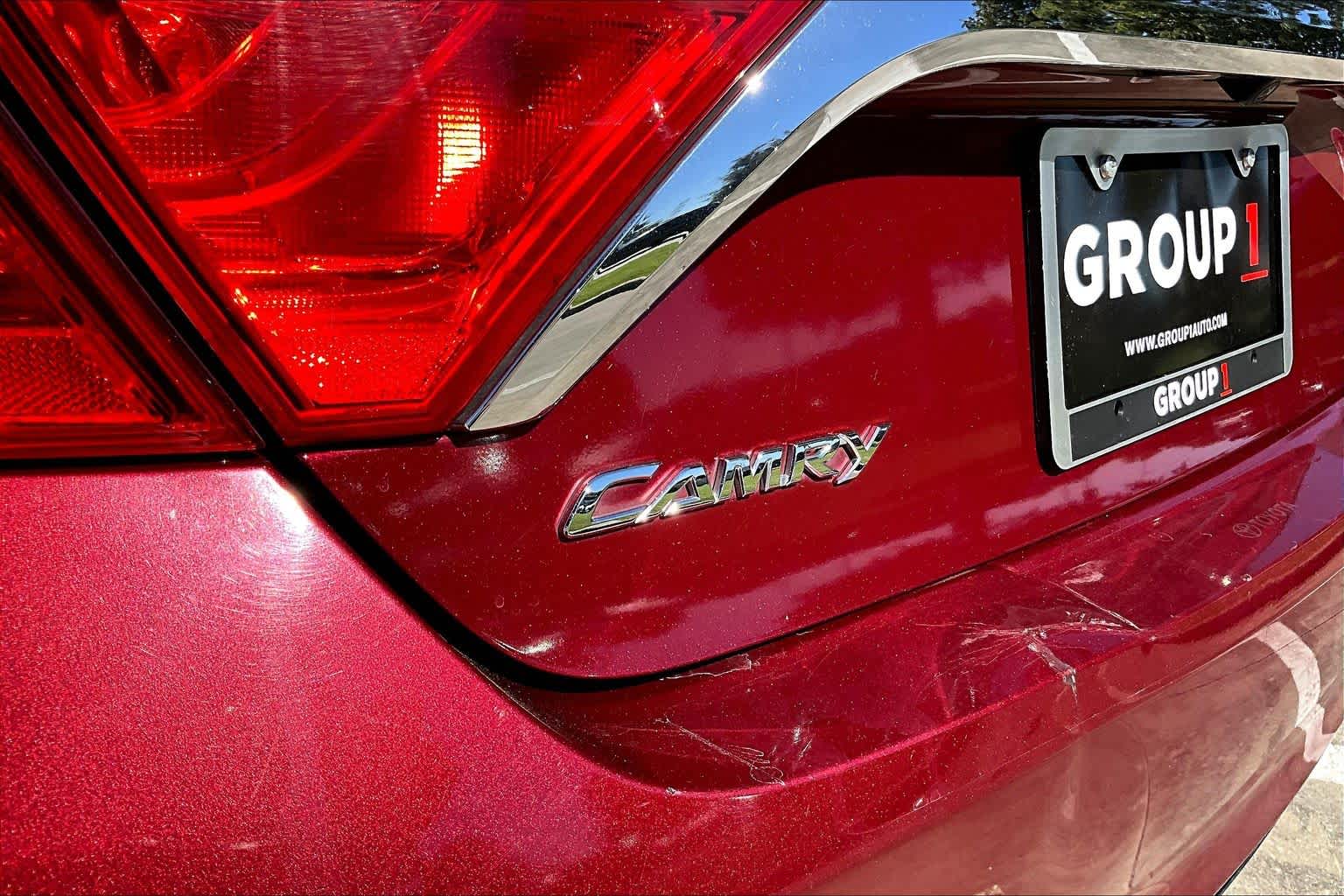 2015 Toyota Camry LE Ruby Flare Pearl at Sterling McCall Lexus