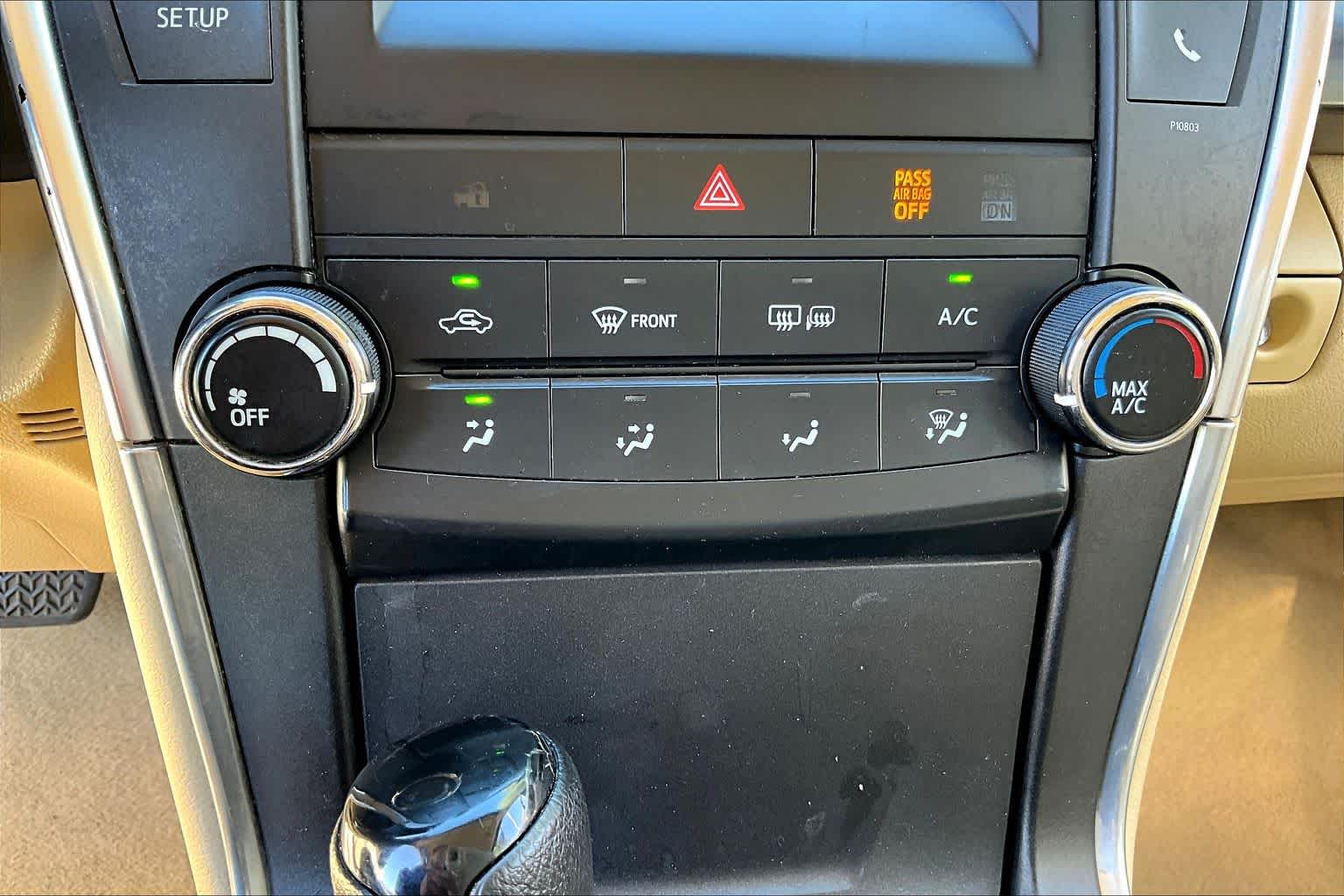 2015 Toyota Camry LE Ruby Flare Pearl at Sterling McCall Lexus