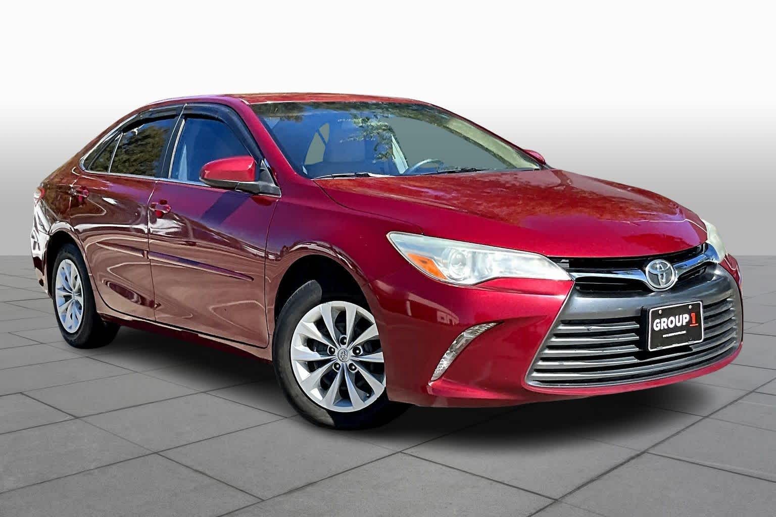 2015 Toyota Camry LE Ruby Flare Pearl at Sterling McCall Lexus