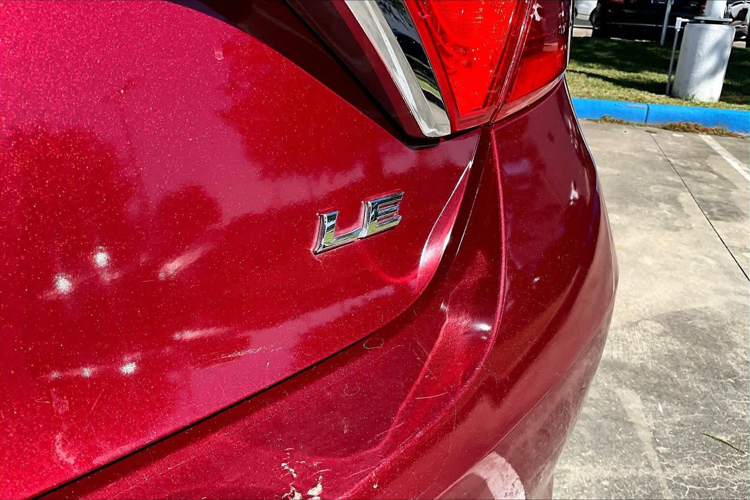 2015 Toyota Camry LE Ruby Flare Pearl at Sterling McCall Lexus