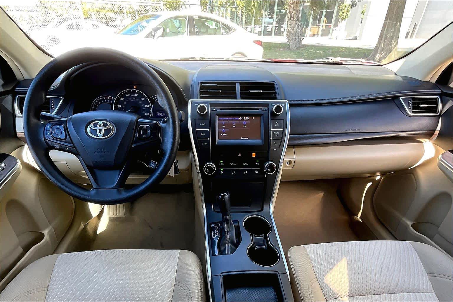 2015 Toyota Camry LE Ruby Flare Pearl at Sterling McCall Lexus