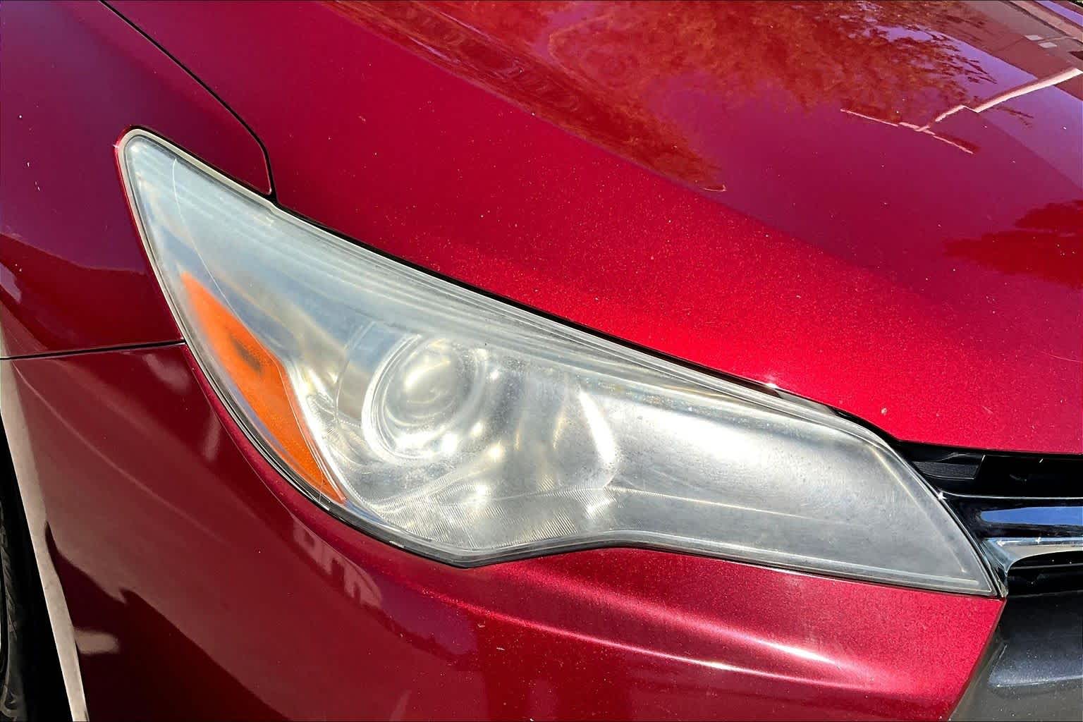2015 Toyota Camry LE Ruby Flare Pearl at Sterling McCall Lexus