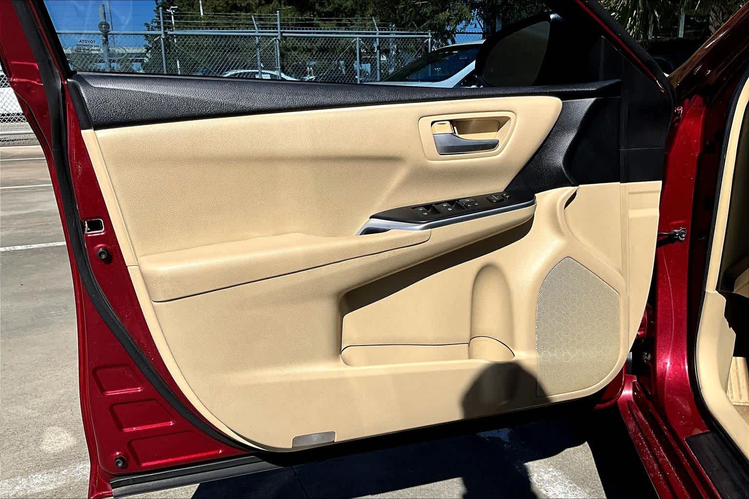 2015 Toyota Camry LE Ruby Flare Pearl at Sterling McCall Lexus