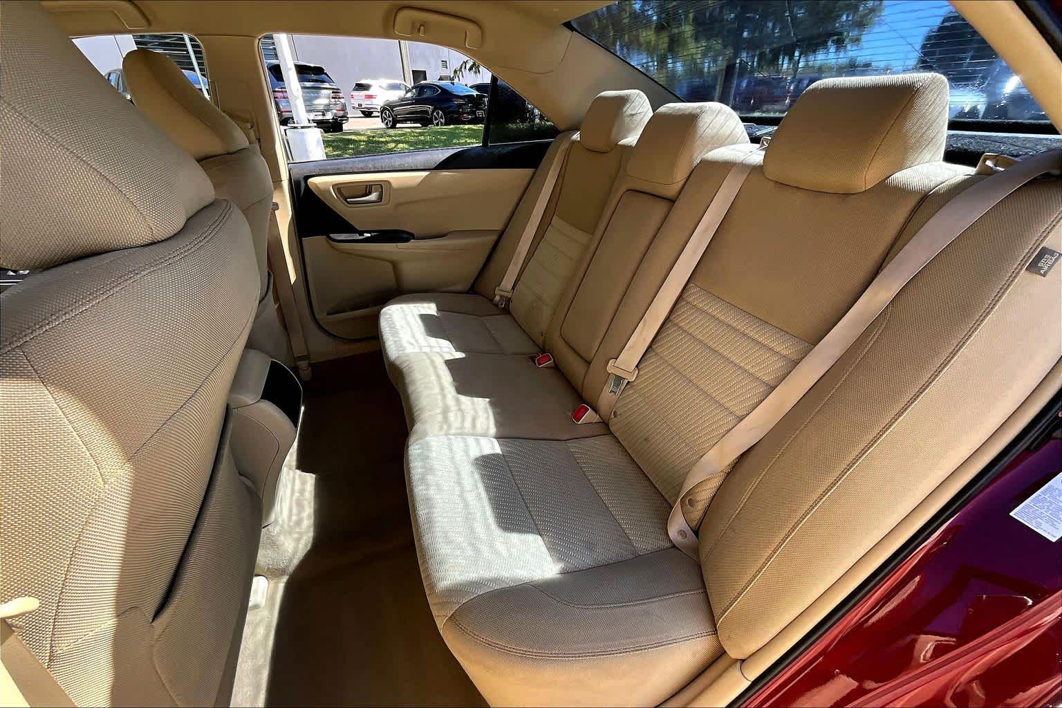 2015 Toyota Camry LE Ruby Flare Pearl at Sterling McCall Lexus