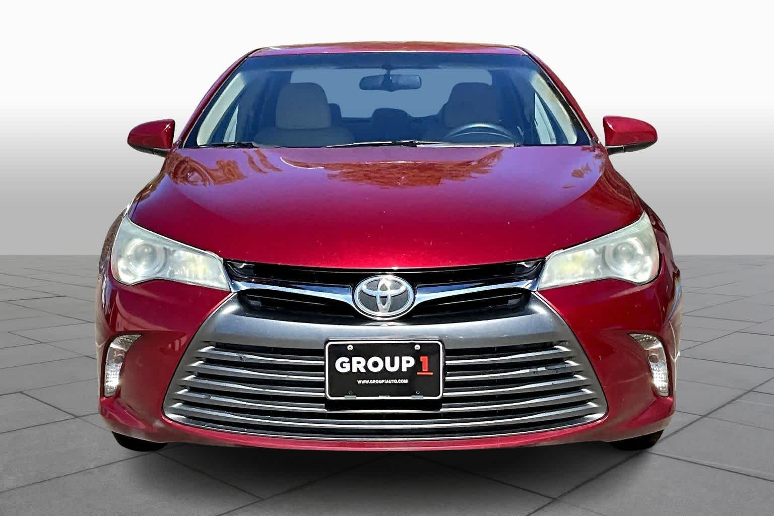 2015 Toyota Camry LE Ruby Flare Pearl at Sterling McCall Lexus