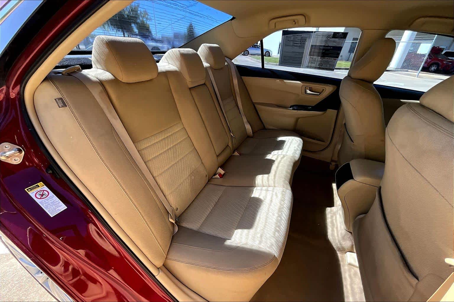 2015 Toyota Camry LE Ruby Flare Pearl at Sterling McCall Lexus