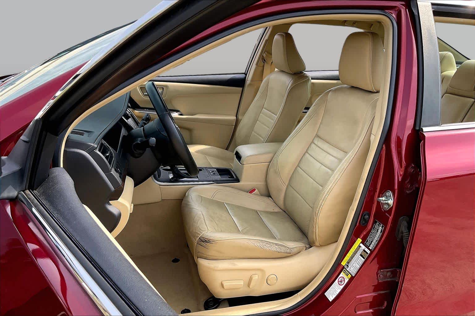 2015 Toyota Camry XLE Ruby Flare Pearl at Mac Haik Ford
