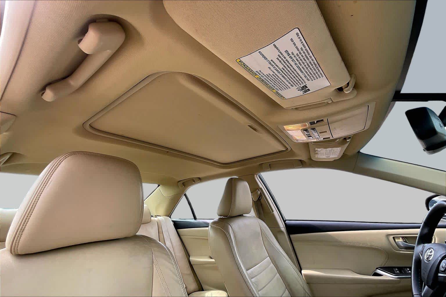 2015 Toyota Camry XLE Ruby Flare Pearl at Mac Haik Ford