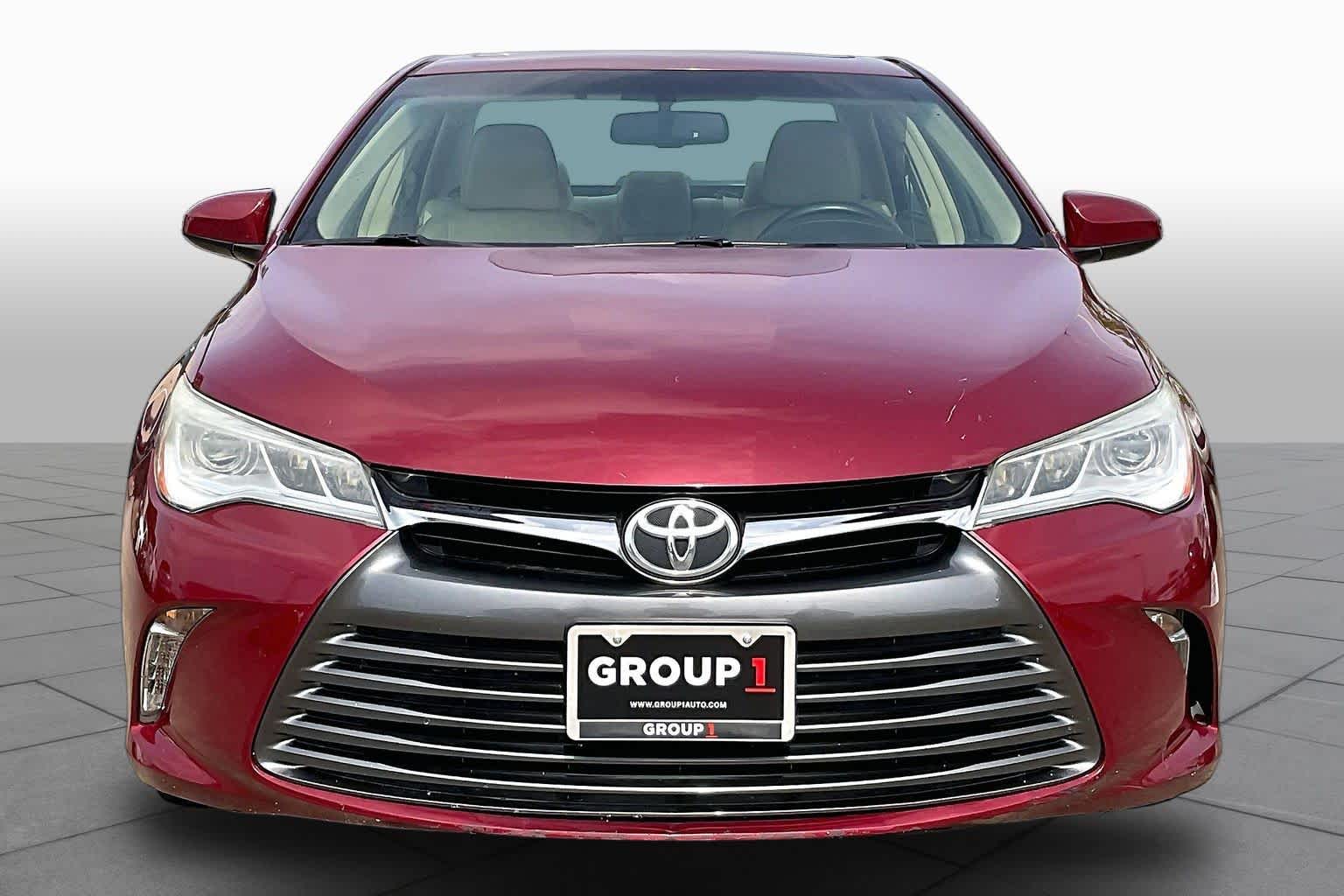 2015 Toyota Camry XLE Ruby Flare Pearl at Mac Haik Ford