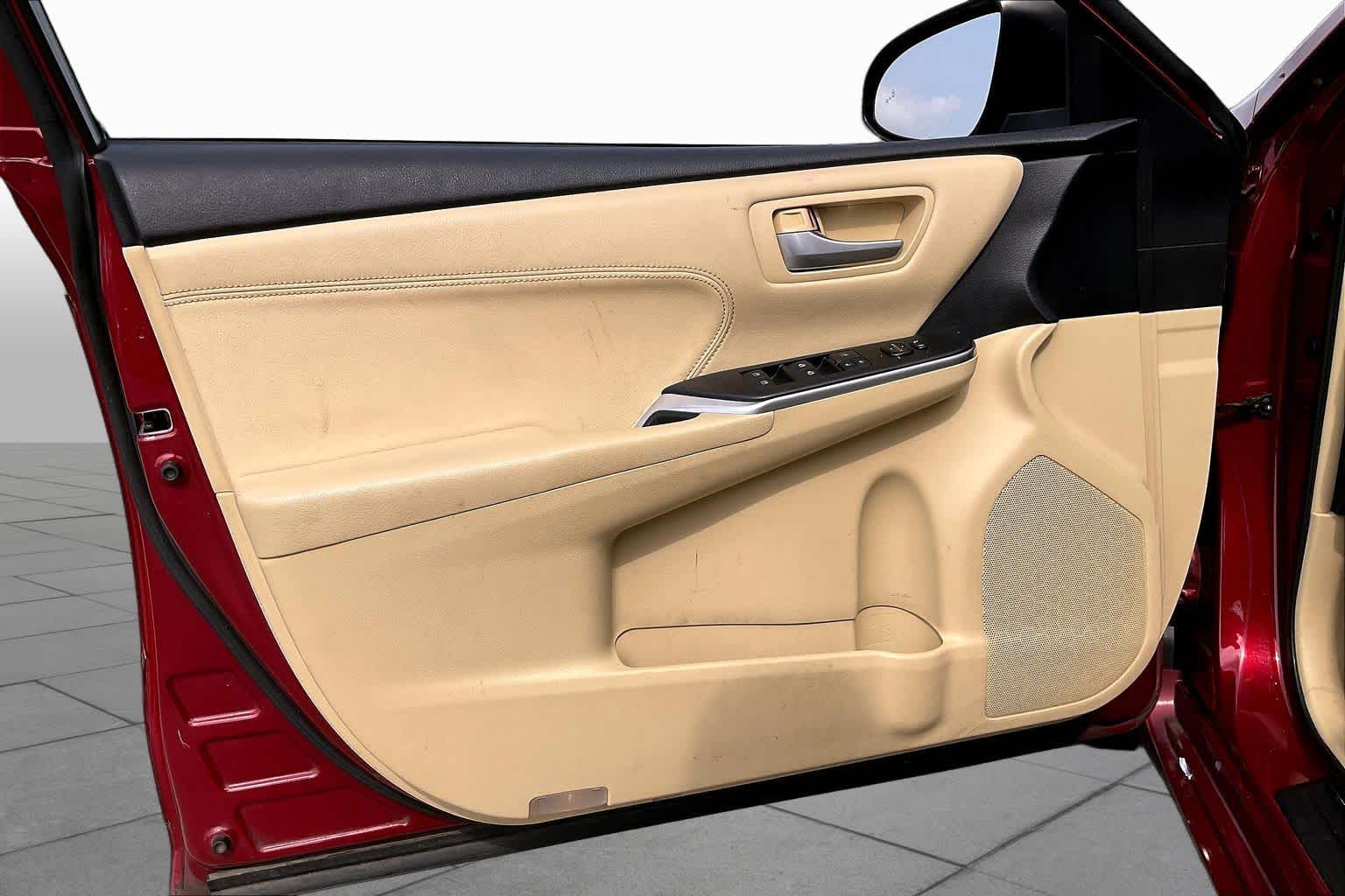 2015 Toyota Camry XLE Ruby Flare Pearl at Mac Haik Ford