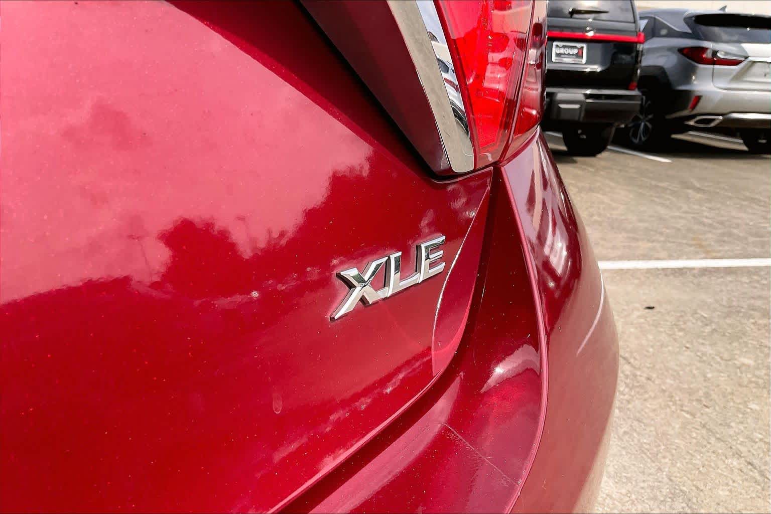 2015 Toyota Camry XLE Ruby Flare Pearl at Mac Haik Ford