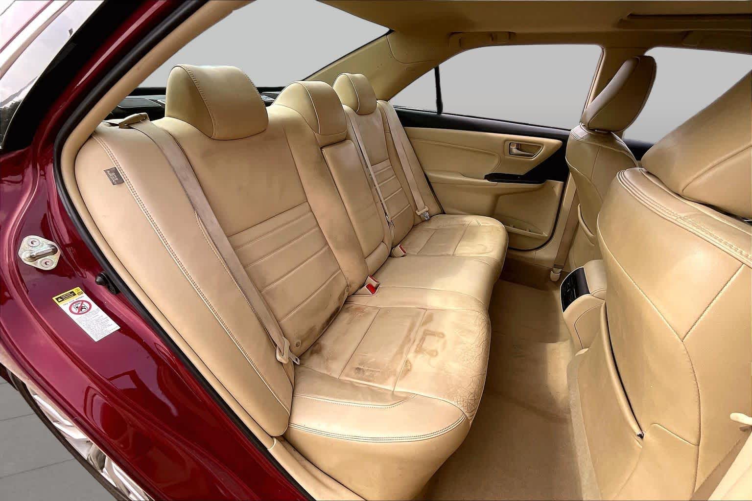 2015 Toyota Camry XLE Ruby Flare Pearl at Mac Haik Ford