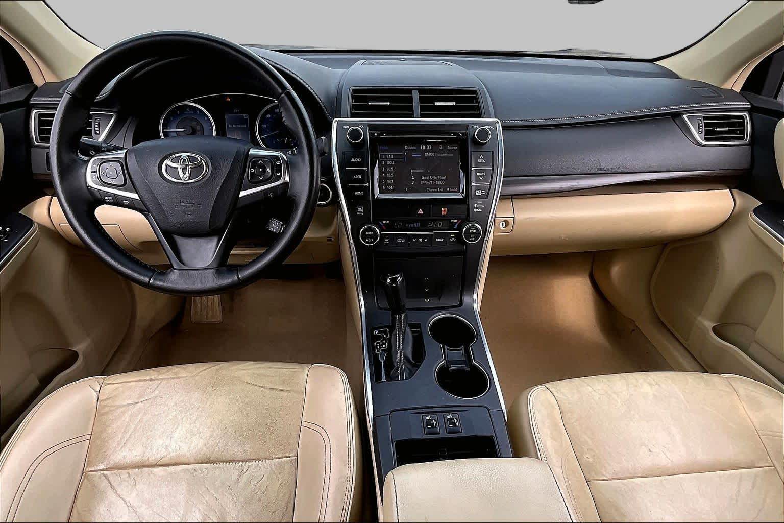 2015 Toyota Camry XLE Ruby Flare Pearl at Mac Haik Ford