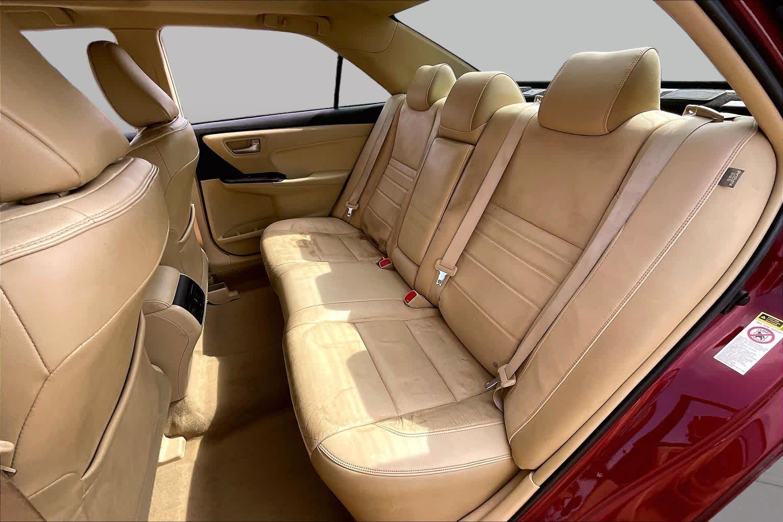 2015 Toyota Camry XLE Ruby Flare Pearl at Mac Haik Ford