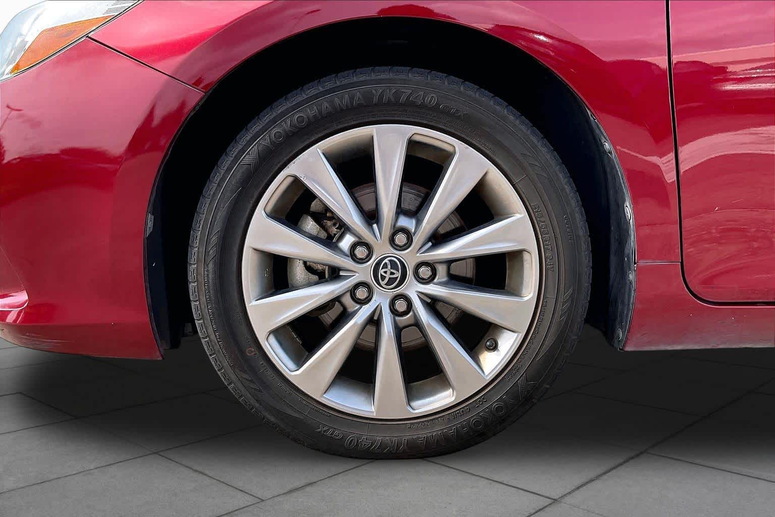 2015 Toyota Camry XLE Ruby Flare Pearl at Mac Haik Ford